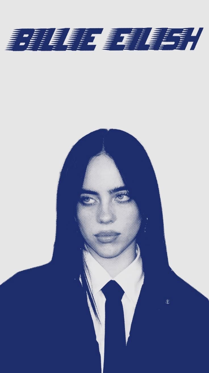 Billie Eilish Blue Suit